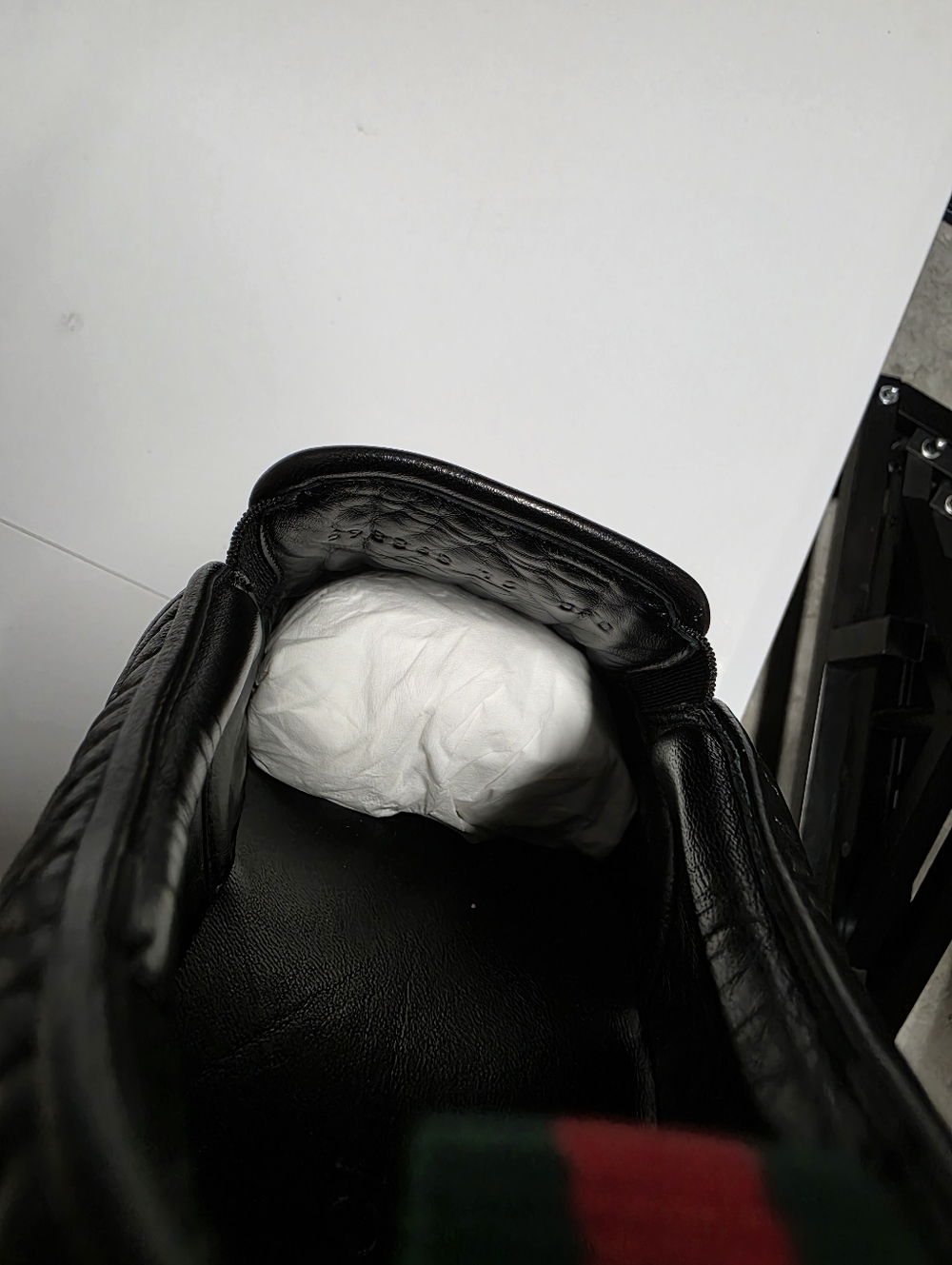 GUCCI RHOMBUS (CALFSKIN) SLIP-ON - Picture 8 of 15